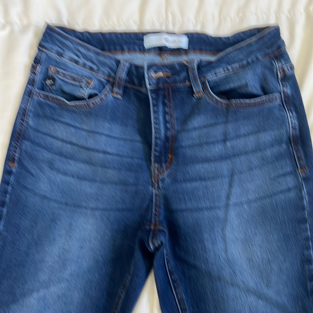 Dark denim KanCan jeans. Boot cut, soft denim. Size 29
